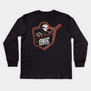 The Unstoppable One ( ARMY / GAMER ) Kids Long Sleeve T-Shirt